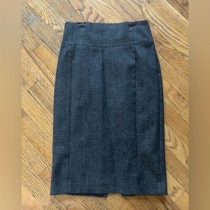Gray Express pencil skirt